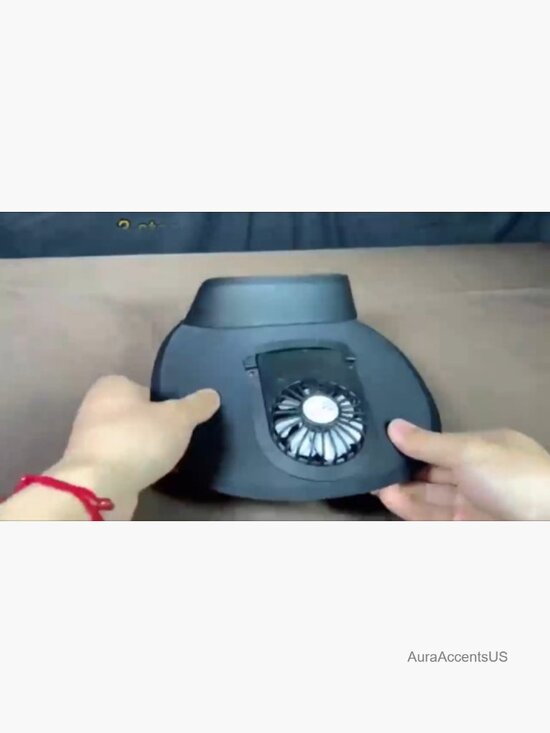 Sun Visor Hat with Fan - UPF 50+ - Three Speed Cooling - Adjustable main image 4